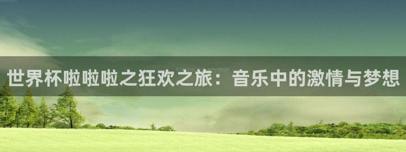 世界杯足球赛:世界杯啦啦啦之狂欢之旅:音乐中的激情与梦想